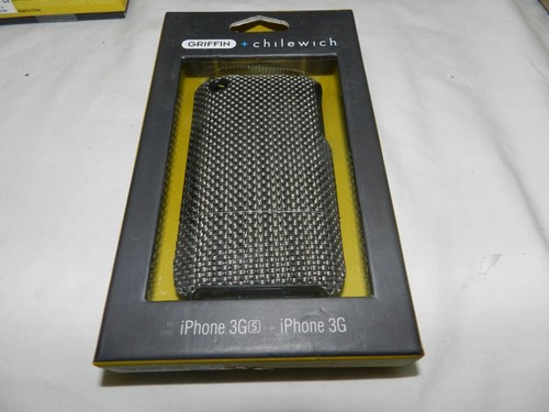 NEW Griffin Chilewich Light Grey Hard Shell Protective Case iPhone 3G GB01390 - Picture 2 of 4