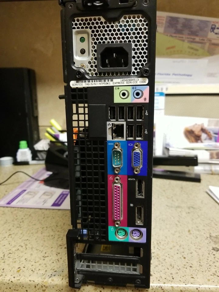 Dell Optiplex 960 E8600 Duo 3 ГГц Win Vista бизнес 2GB RAM 150GB HDD офис pdf - Изображение 4 из 4