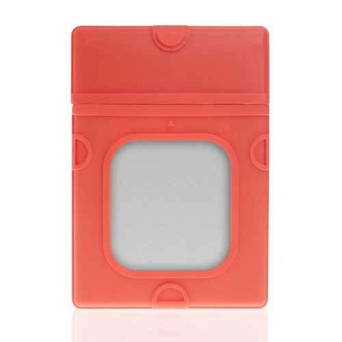 Poppstar 1x Silikon Festplatten-Schutzhülle, Schutzgehäuse für 2,5 Zoll HDD SSD
