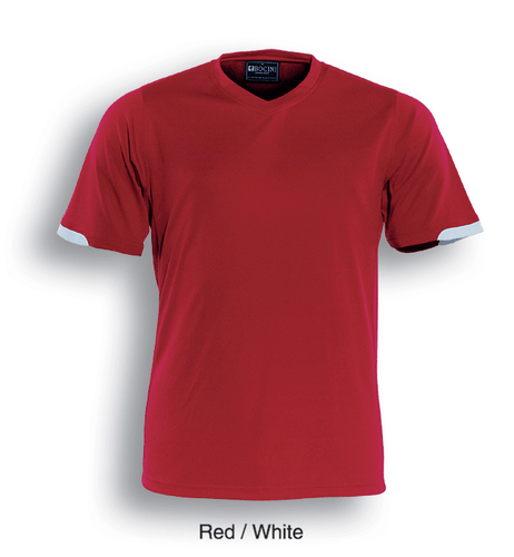 MENS T-SHIRT 100% POLYESTER COOL DRY BREATHABLE FOOTBALL SPORTY JERSEY TEES - Picture 9 of 11