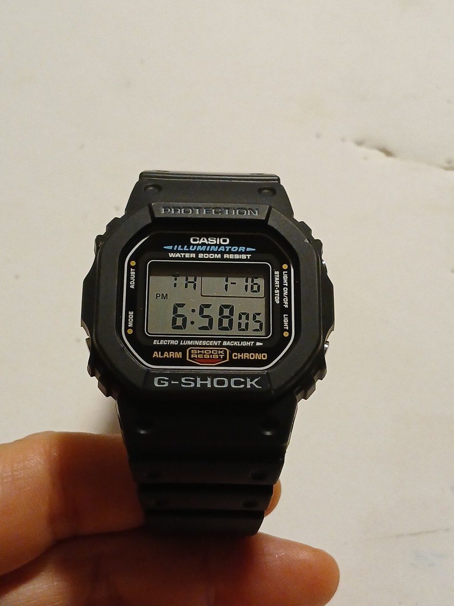 G-SHOCK 　dw-5000 dw-5600e DW-5600E-1V | CASIO MALAYSIA