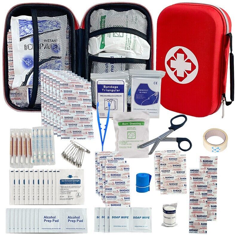 Urgent! Windsor Pedestrian Seriously Hurt In Riverside Drive Crash 11 First Aid Kit 284 Piece, Waterproof, All Purpose Use Outdoor, Indoor, Car, Hikin