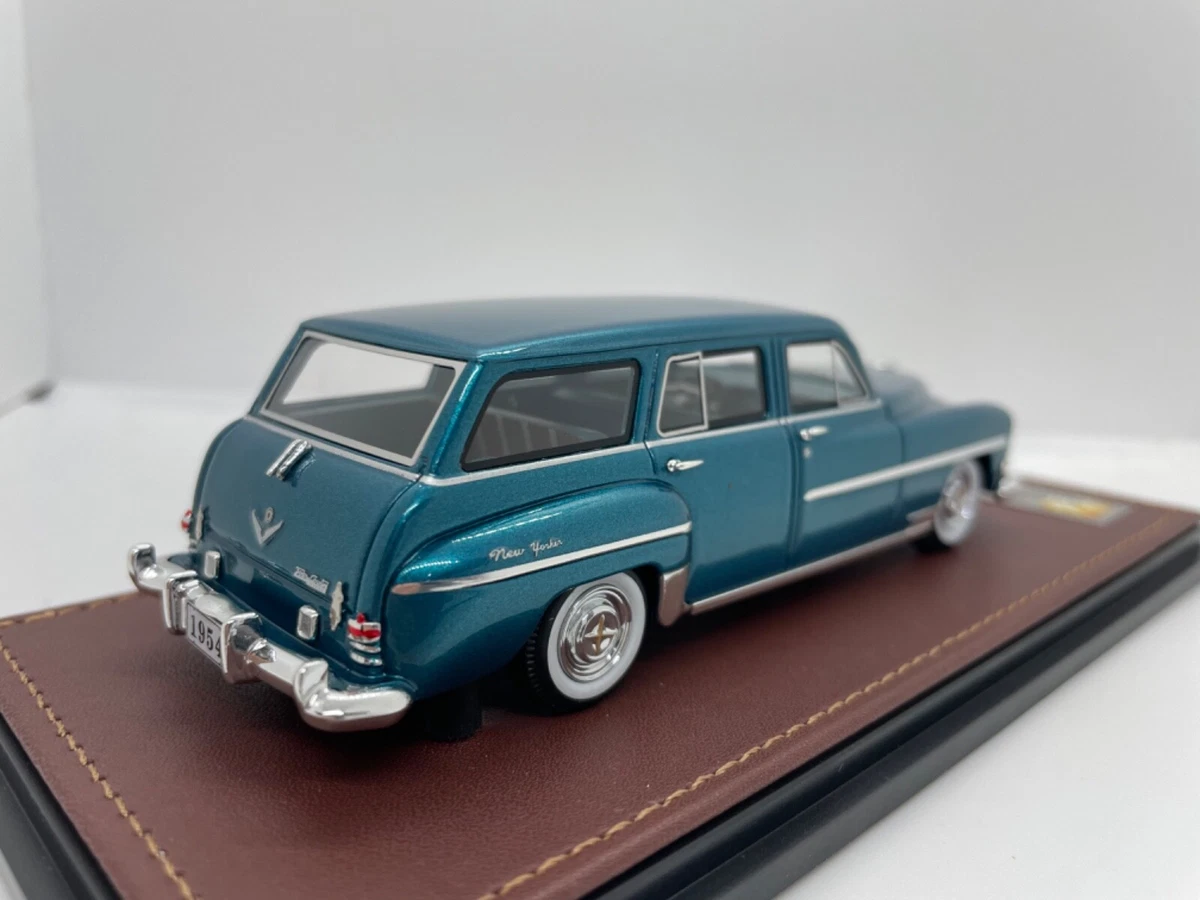 1954 Chrysler New Yorker SW 1/43 GLM resin n Neo Brooklin Peacock Blue Ltd  60 | eBay