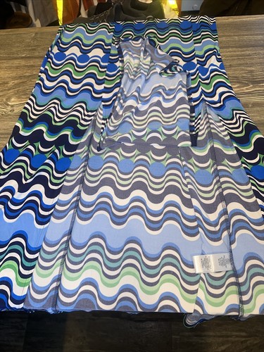 DONNA MORGAN Sleeveless Blue colorful maxi dress Size 6. NWT. Q - Picture 10 of 10