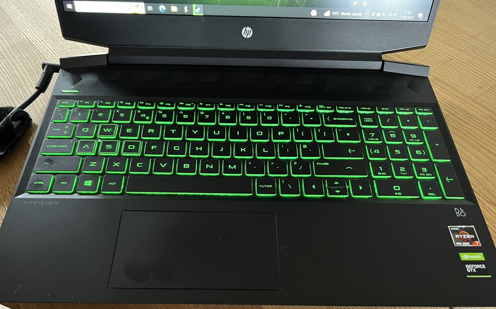 HP Pavilion 15-EC1006NA 15.6" (512GB SSD, AMD Ryzen 7 4800H, 2.90 GHz, 8gb RAM, - Picture 5 of 7