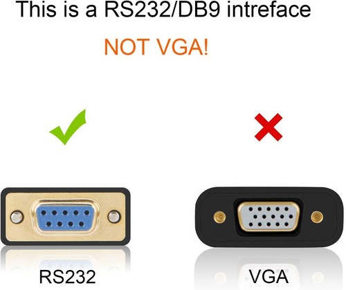 USB to RS232 Adapter with FTDI Chipset 6.6ft USB 2.0 Male to RS232 - Picture 9 of 9
