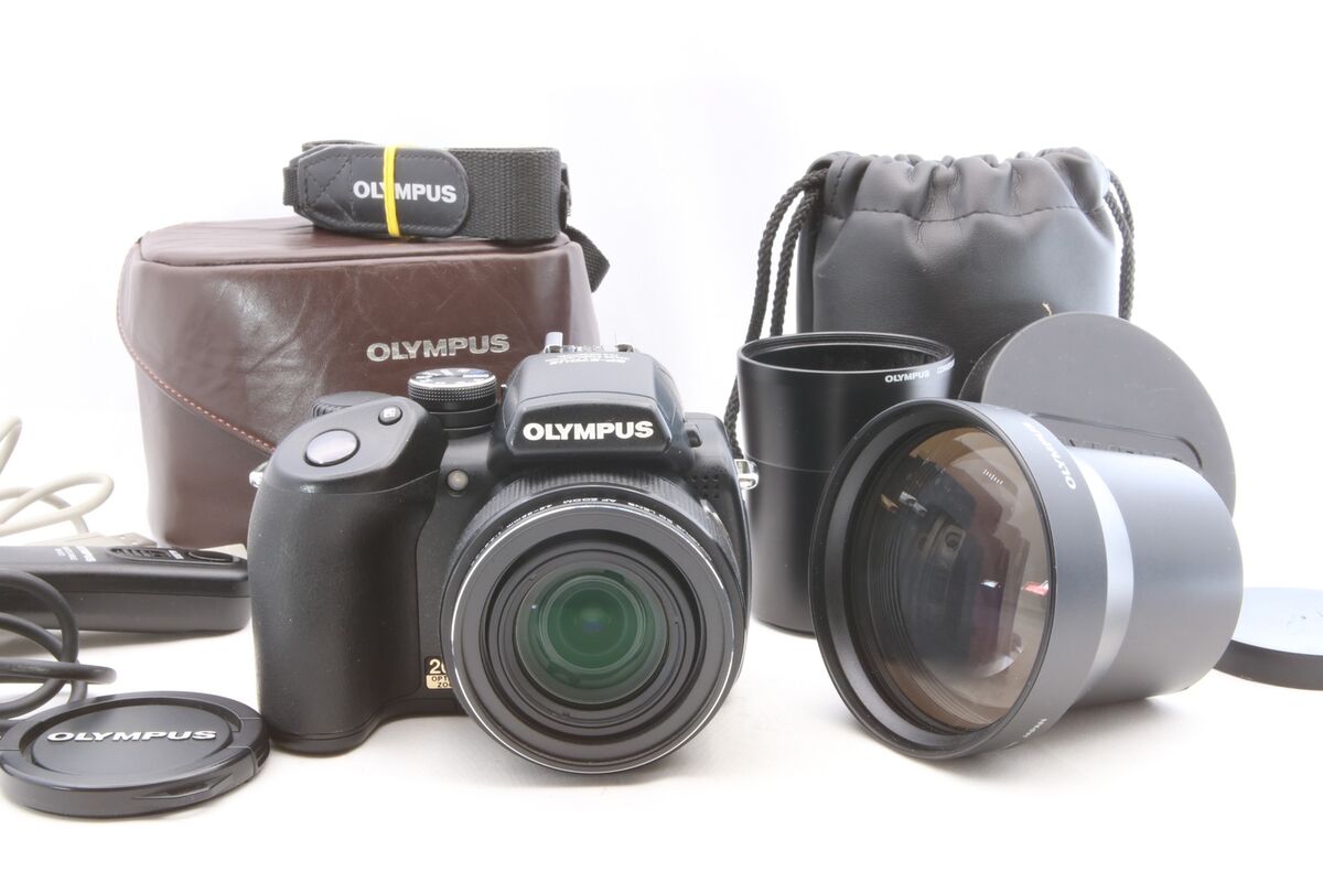 Olympus SP Series SP-570 UZ 10.0MP Digital Camera - Black Olympus SP Series SP-570 UZ 10.0MP Digital Camera - Black