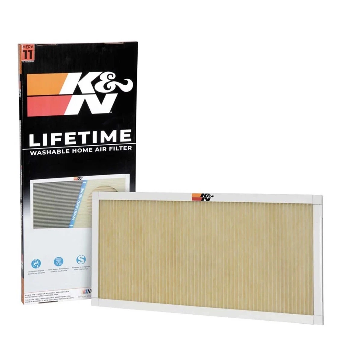 K and n sale home air filter