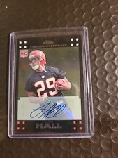 2007 Topps Chrome Rookie Autographs #TC248 Leon Hall 