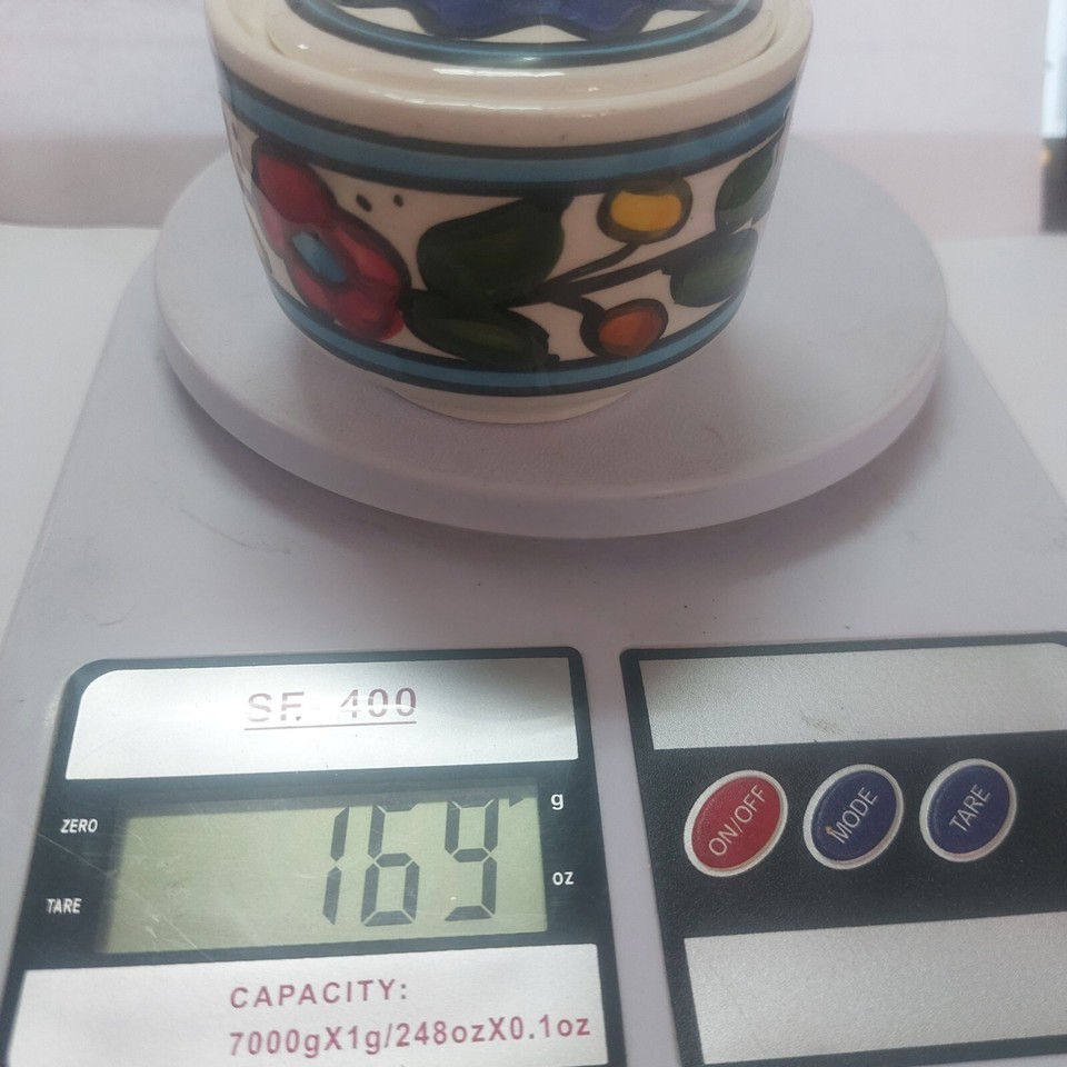 vintage jewelry box ceramic white colored figure eBay