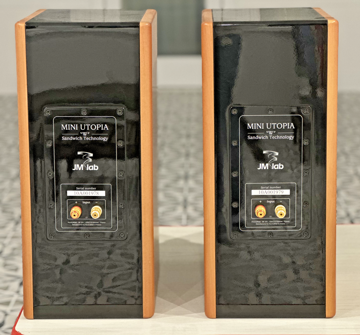 JM Labs Mini Utopia with Stands - Reference Quality - LOCAL PICKUP