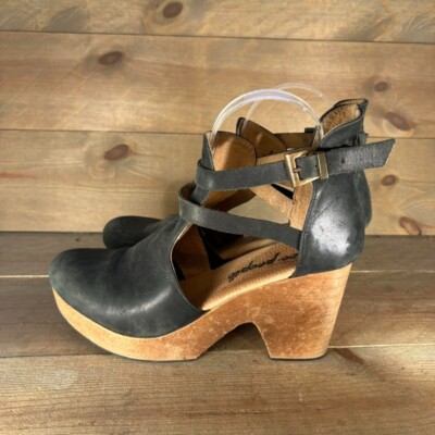 Leather Clogs Cedar Clog Free People Cedar Womens Size 41 Shoes