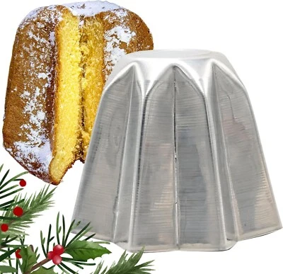 TSJESMIC - Stampo Pandoro, ANTIADERENTE, Stampo Pandoro 1Kg, RICETTA INCLUSA,