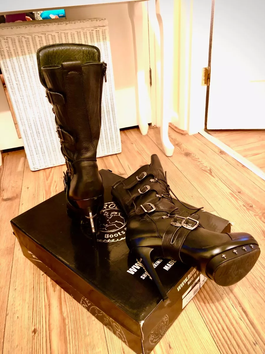 New rock top high heel boots