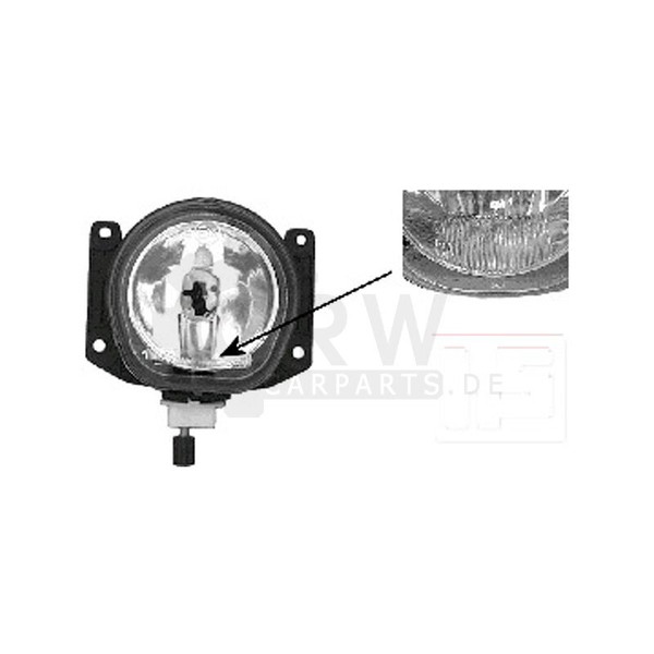 Nebelscheinwerfer Nebellicht Nsw Links H1 FüR Alfa Romeo 156 Sportwagon 932_-image