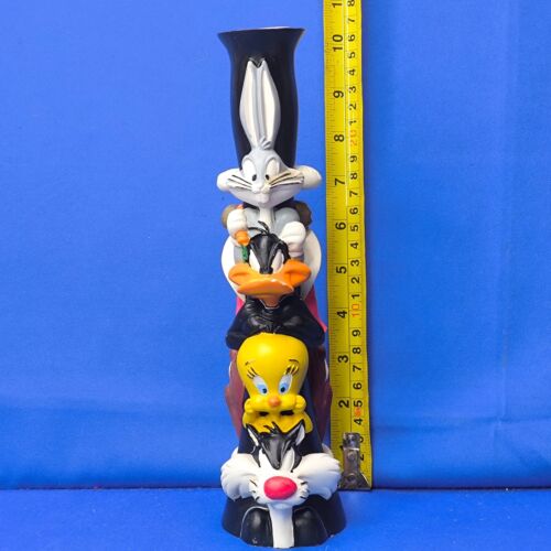 Warner Bros LOONEY TUNES Totempfahl Kerzenhalter (26cm) * Vintage 1995 sehr guter Zustand - Bild 16 von 16