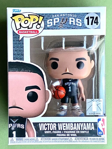 Funko Pop! NBA Basketball VICTOR WEMBANYAMA #174 Rookie Pop! HE's HOOOOTTTT!!!