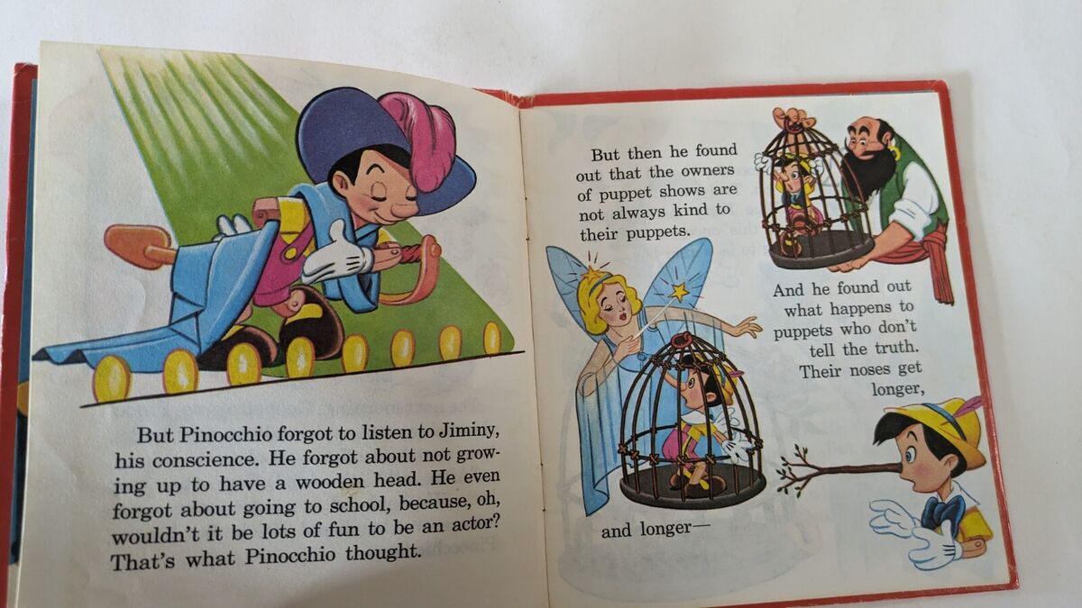 PINOCCHIO ピノキオ　ヴィンテージブック 018cd26b9f8e2179dcddf58831fa46