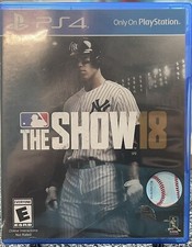 Sony MLB The Show 18 Video Game for Playstation 4