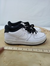 Nike Air Force 1 '07 Sneakers Kids Size 5Y White Leather Logo Low Top Lace Up