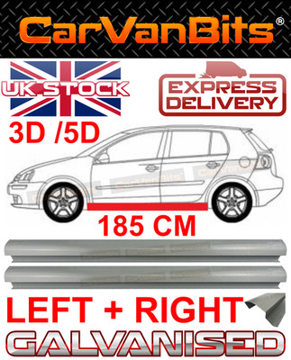 FOR VW GOLF 5 V MK5 1K 2003-2009 3 / 5 DOOR SILL REPAIR BODY LOWER PANEL PAIR