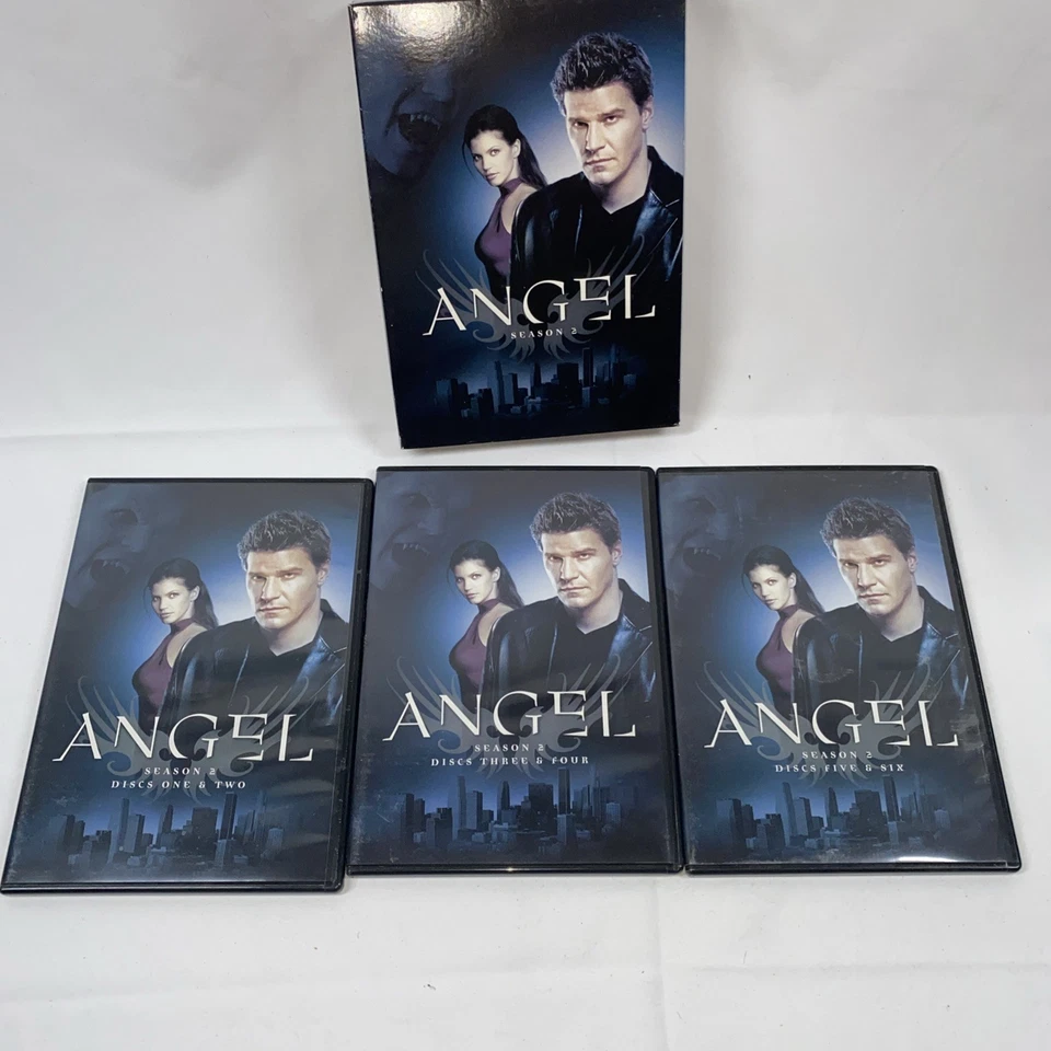 Angel Complete Series 1-5 DVD All Discs Present All Working Foto 2 de 4
