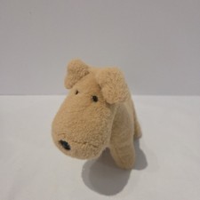 Douglas Toys Tim Tan Dog Muzzle Plush Stuffed Animal Toy, 8" long