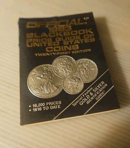 Vinyage Official 1983 Blackbook Price Guide of United States Coins 21st Edition
