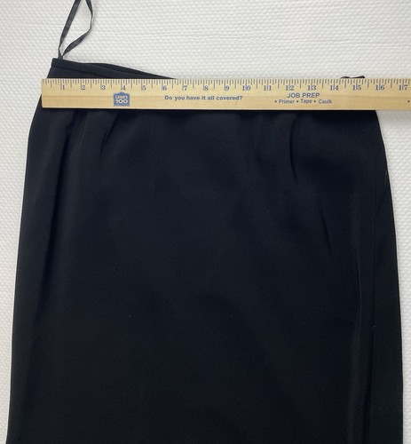 Kasper Women's Classic Lined Skirt Suit Size 10 Black Business Career - Picture 13 of 14