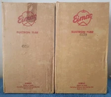 2) EIMAC 450TH tubes,triode,NOS,for radio transmitter/NAT Magma audio amplifier
