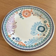 Plato Gien Sultanes 8.7" Postre China Francia Raro Nuevo
