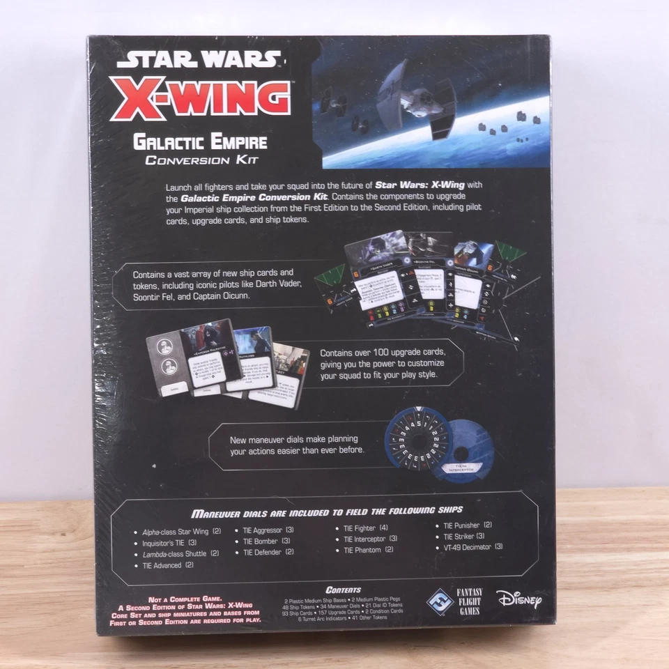 Kit de conversión Star Wars Imperio Galáctico 2.0 FFG X-Wing 2da edición nuevo en caja fuera de stock Foto 2 de 4