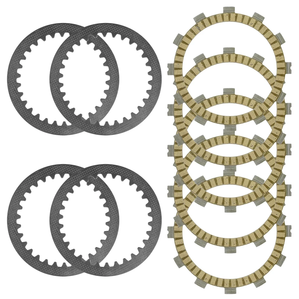 Placas de acero de fricción de embrague para Suzuki RM80 RM80S 1986-2001 / RM85 2002 - 2021 Foto 4 de 4