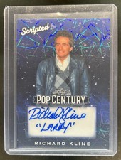 2026 Leaf Metal Pop Century Richard Kline Scripted Auto Lazer Dark Blue #1/1