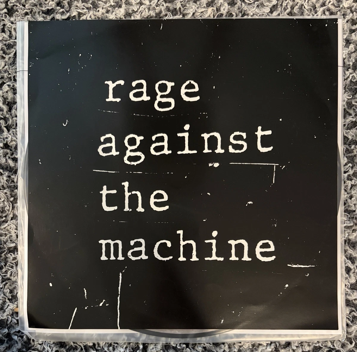 Rage Against The Machine Picture Disc 33 RPM Speed Vinyl Records