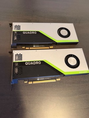 Nvidia Turing GPU Lot Tesla T4 16GB, Quadro RTX 4000 8GB x2 32GB Total vRAM AI