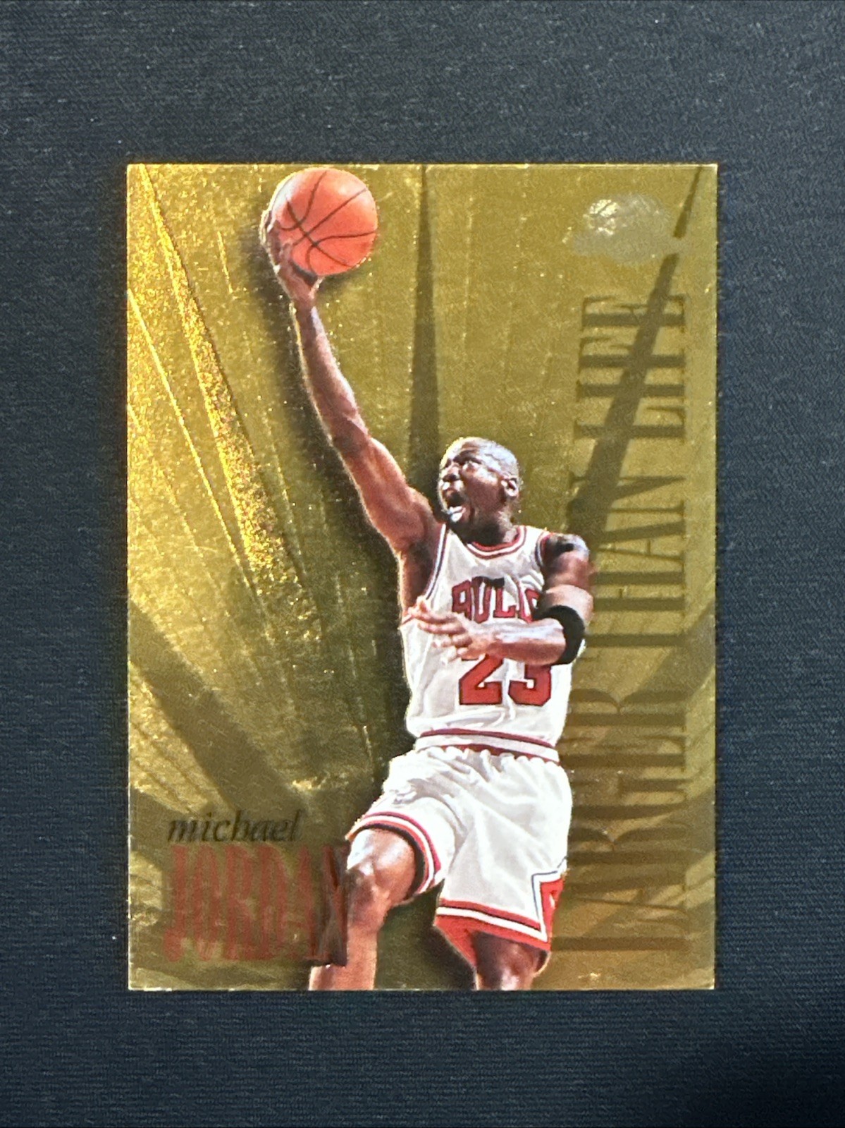 1995-96 Skybox Premium Michael Jordan Larger Than Life # L1 Rare Insert