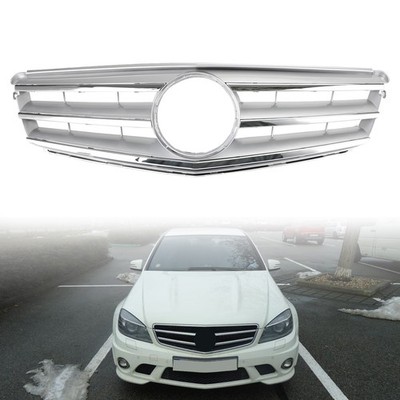 KÜHLERGRILL AMG SPORT PLUS GLANZ SCHWERZ GRILL FÜR MERCEDES C-KLASSE W204 S204
