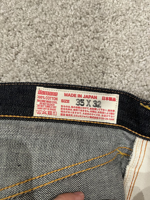 Evisu No.2 Hand-painted Jeans 35x32, fit 32x32 Made in Japan | eBay