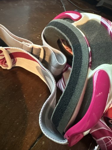 Oakley Ski Goggles (womens / pink and white) -E4A - Picture 2 of 2