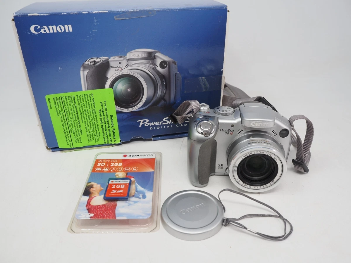 Canon PowerShot S2 IS Digital Cameras for Sale - Shop New & Used