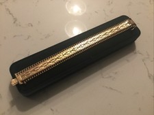 A BEAUTIFUL VINTAGE 1970’s ,VERY HEAVILY 18ct GOLD PLATED BRACELET 56g.