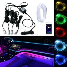 LED Car Interior Strip Light Atmosphere Neon Glow APP-Control Ambient Light Kit