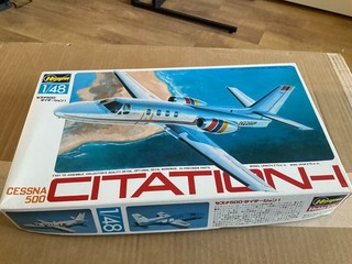MODEL KIT CESSNA 500 CITATION 1 BY HASEGAWA 1:48