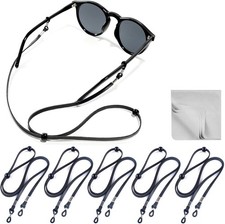 Glasses Strap - Premium ECO Leather Eye Glass String - Eyeglass Chain...