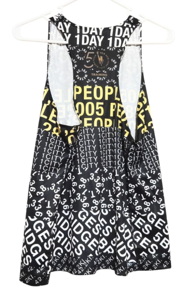 Camiseta sin mangas New Balance NYC Marathon 50 aniversario rara para mujer talla L muy rara Foto 4 de 4