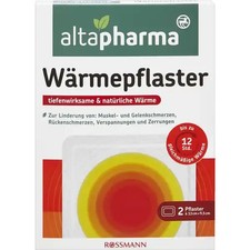 Altapharma  Wärmepflaster, 2 Stück, neu&ovp