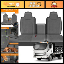 Universal Truck Seat Cover For Isuzu Npr 2006-2026 Waterproof Durable Easy I