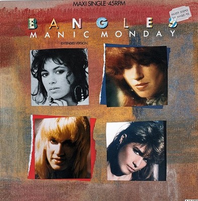 Bangles - Manic Monday (Extended Version) [Vinyl LP] | CBS | 12'' Maxi Single