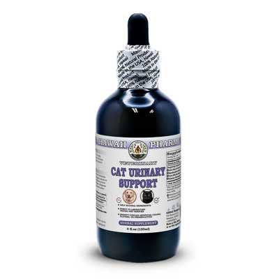 Cat Urinary Support, Veterinary Natural Alcohol-FREE Liquid Extract, Pet Herbal